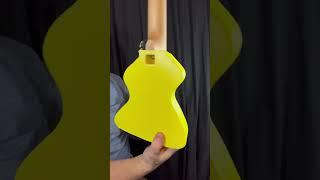 Three 3D Printed Ukuleles