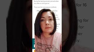 Weight Loss Journey with Intermittent Fasting Tips #greenscreen