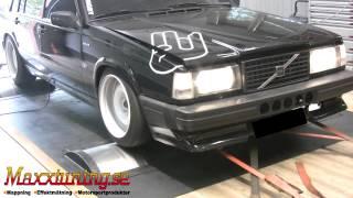 Mappning MaxxECU - 743WHP Volvo 740 Turbo - Maxxtuning AB