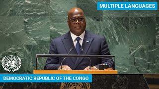  Democratic Republic of the Congo - President Addresses UN General Debate, 78th Session