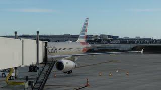 Saturday Night Main Event American A320 KDCA to KCAE to KCLT to KPHX in Xp12 #a320 #vatsim