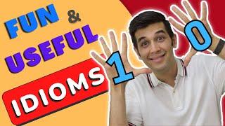 10 Fun & Useful English Idioms! (With Examples)