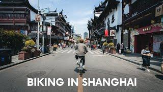 [4K] Bike Tour Around Shanghai: From West Bund to The Bund