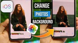 How To Change Photo Background In iPhone | How To Change Background in Photo in iPhone |