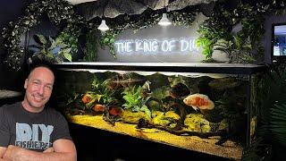 THE OSCAR AQUARIUM- Monster fish tank - the king of DIY