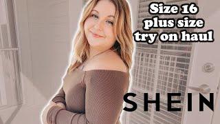 SHEIN plus size try on haul | Size 16 | Courtney Bond