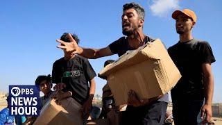 New U.S.-backed aid distribution system in Gaza quickly overwhelmed
