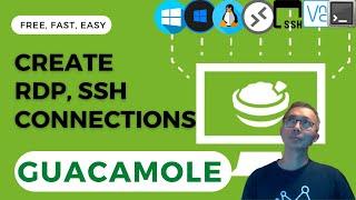 Create RDP and SSH Connections to Windows and Linux Machines Using Guacamole