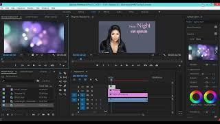 Create Karaoke In Premiere Pro step #2  using Blend Mode