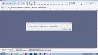 How to Import (WAV,MP3,OGG,M4A,AIFF,WMA) Audio File  in Audacity*Fixed