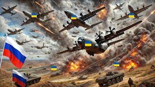 13 Ukraine planes carrying 2000 troops shutdown by Russian F-16 on border