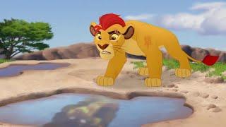 Lion Guard- Kion talks to Scar's reflection in water (HD)