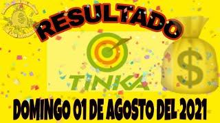 RESULTADOS TINKA DEL DÍA DOMINGO 01 DE AGOSTO 2021 S/6,039,230 / LOTERÍA DE PERÚ