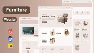 How to Build a Responsive Multi-Page Furniture Website 