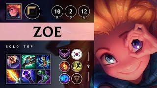 Zoe Top vs Aatrox - KR Master Patch 25.04