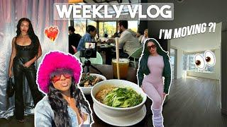 WEEKLY VLOG | I’M MOVING?! + LATE TO EVERYTHING!! + TAKING MYSELF ON SOLO DATES!