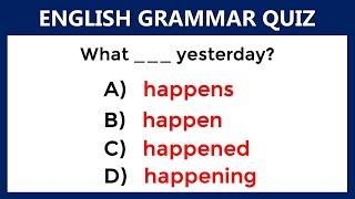 Mixed English Grammar: Can You Pass This Test? #challenge 99