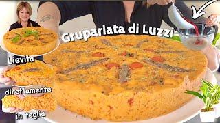 FOCACCIA ROSSA CALABRESE la GRUPARIATA DI LUZZI a ricetta tipica FACILE e VELOCE