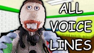 ALL Dr Reflex Voicelines | Baldi's Basics Plus 0.4