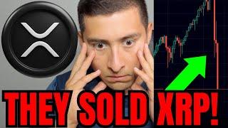 XRP RIPPLE Holders I GOT SELL NEWS For YOU (XRP Flash CRASH)