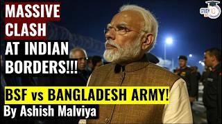 MASSIVE CLASH ON INDIA BANGLADESH BORDER! INDIAN ARMY ON HIGH ALERT! BSF VS BANGLADESH ARMY!