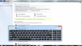 How to Show Keyboard on Screen Windows 7 - Intact Abode