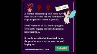 Angel Number 999 meaning and significance  #numerology