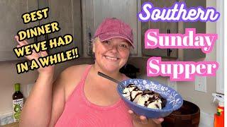 NEWCooking My Family The BEST Sunday Supper - Kids Choice - Southern Cooking