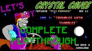 Let's Play Crystal Caves Vol. 1 | Complete Playthrough |