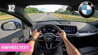 2024 BMW X2 [1.5 156HP 115kW] | POV TEST DRIVE | BY 4WHEELTEST