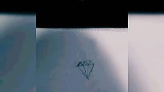 Como desenhar um diamante