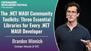 The .NET MAUI Community Toolkits - Brandon Minnick - CPH DevFest 2024