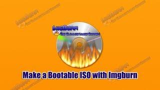 Make a Bootable ISO with ImgBurn