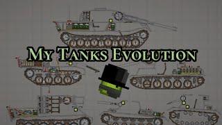 My Tanks Evolution Edit || Melon Playground ||