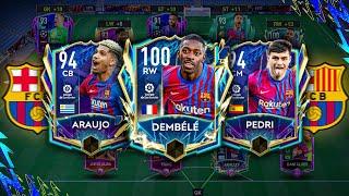 I Built Full Master FC Barcelona Squad 2022 - FIFA Mobile 22