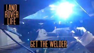 Welding a Land Rover discovery 1