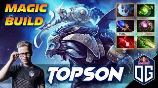 TOPSON MID LUNA - MAGIC BUILD - Dota 2 Pro Gameplay [Watch & Learn]