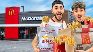 Trying EVERY Fast Food French Fries! (Ft. FaZe Rug)