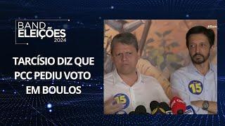 Voto do PCC: Especialistas analisam fala de Tarcísio contra Boulos | Eleições 2024