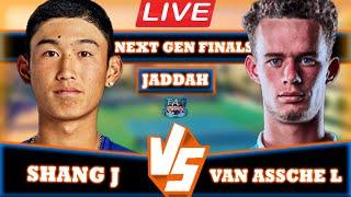 LIVE: Shang J vs Van Assche L • Next Gen Finals Jeddah 2024 #NextGenFinals #Shang #VanAssche #Tenn