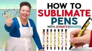 How to Sublimate Pens In A Convection Oven | Custom Design Spots!