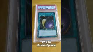 2020 PSA 10 1st Edition Secret Rare Cosmic Cyclone Speed Duel: Battle City Box