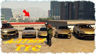 Джонни тек АЛТЫН түсті КӨЛІКТЕР ұрлап кетті (GTA5) джонни жони