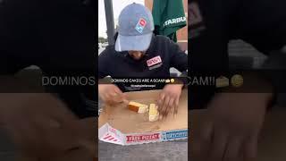 WHEN YOU DONT TIP DOMINOS DELIVERY GUY!! #dominos #pizza