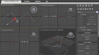 Сплайн Линия в 3D MAX