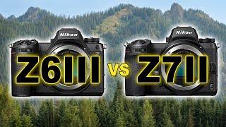 Nikon Z6III vs Nikon Z7II - Image Quality Review