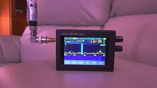 Malahit SDR clone listening to 80m via MWA30 active antenna.