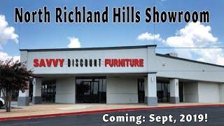 Savvy Discount Furniture: North Richland Hills Showroom Announcement