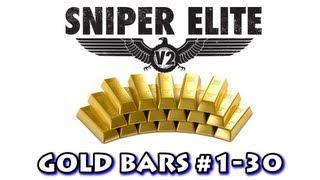 Sniper Elite V2 - All Gold Bar Locations (Part 1)