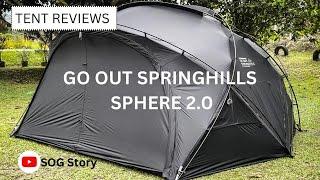 Tent Reviews - GoOut SpringHill Shelter Tent Unboxing | Sphere 2.0 | #camping #campingmalaysia